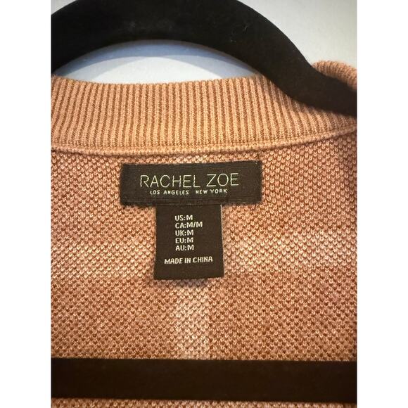 Rachel Zoe Plaid Button-Front Cardigan Sweater – Size Medium - Picture 2 of 4